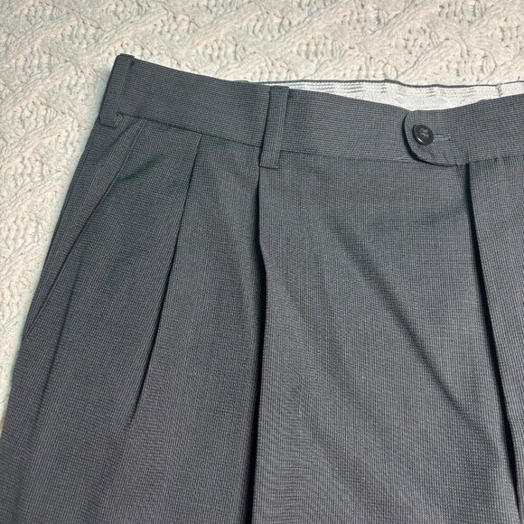 Zanella $350 Neiman Marcus Gray Wool Dress Pants Slacks 38x30.5 Trousers Italy - Picture 4 of 6